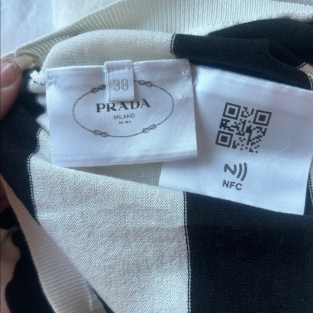 Prada 2022 striped logo knit - Picture 7 of 12